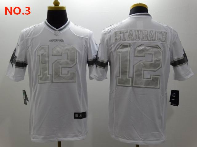 Men's Dallas Cowboys #12 Roger Staubach Jerseys NO.3;